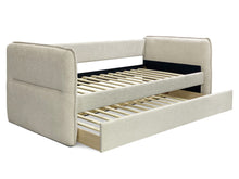 Load image into Gallery viewer, Joyce Single Trundle Bed Frame - Oat White At Betalife
