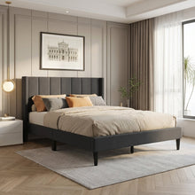 Load image into Gallery viewer, Careys Double Bed Frame - Dark Grey