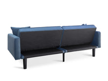 Load image into Gallery viewer, Boston 3 Seater Sofa Bed - Steel Blue