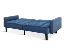 Load image into Gallery viewer, Boston 3 Seater Sofa Bed - Steel Blue
