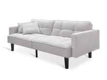 Load image into Gallery viewer, Boston 3 Seater Sofa Bed - Oat White
