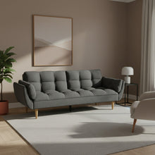 Load image into Gallery viewer, Dover 3 Seater Sofa Bed - Dark Grey