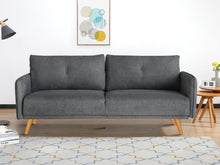 Load image into Gallery viewer, Harlan 3 Seater Sofa - Dark Grey
