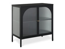 Load image into Gallery viewer, Arden 80cm Sideboard Buffet Table - Black