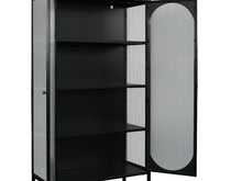 Load image into Gallery viewer, Arden 1.5m Storage Cabinet - Black
