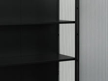 Load image into Gallery viewer, Arden 1.5m Storage Cabinet - Black
