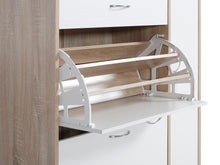 Load image into Gallery viewer, Kihona 3 Drawer Shoe Cabinet Storage Rack - Oak
