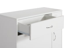 Load image into Gallery viewer, Kihona 3 Drawer Shoe Cabinet Storage Rack - White
