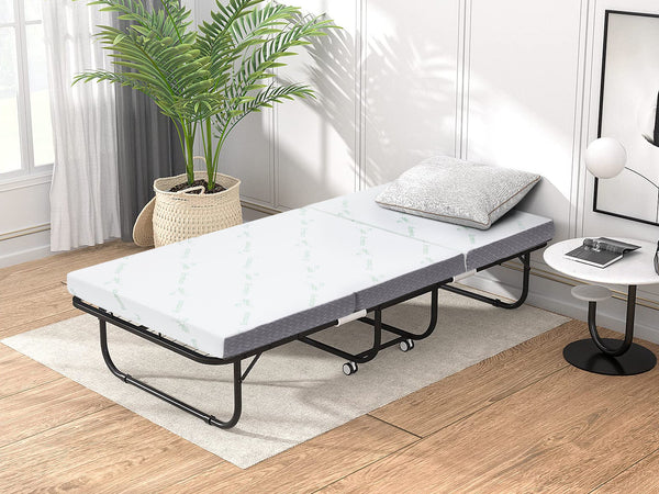 Bamboo Classic Portable Folding Foam Mattress - Single