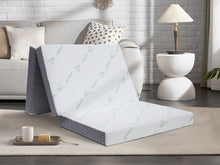 Load image into Gallery viewer, Bamboo Classic Portable Folding Foam Mattress - Single
