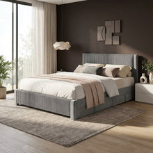 Load image into Gallery viewer, Super King Fabric Bed Frame