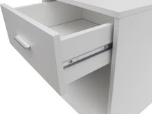 Load image into Gallery viewer, Clayton Bedside Table with Drawer - White
