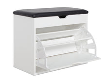 Load image into Gallery viewer, Hawea Wooden Shoe Rack 3 Layer - White
