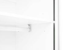 Load image into Gallery viewer, Wayne 120cm Wardrobe With Sliding Doors - White