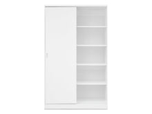 Load image into Gallery viewer, Wayne 120cm Wardrobe With Sliding Doors - White
