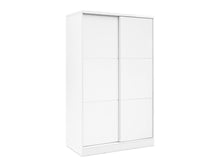 Load image into Gallery viewer, Tonto 120cm Wardrobe With Sliding Doors - White

