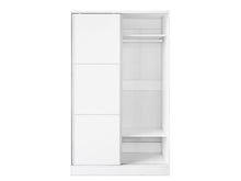 Load image into Gallery viewer, Tonto 120cm Wardrobe With Sliding Doors - White

