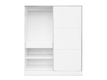 Load image into Gallery viewer, Tonto 160cm Wardrobe With Sliding Doors - White