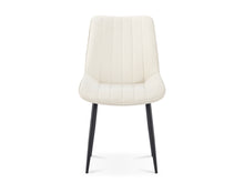 Load image into Gallery viewer, Amaia Dining Chair - Set of 4 - Beige + Black
