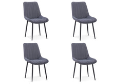 Load image into Gallery viewer, Amaia Dining Chair - Set of 4 - Black