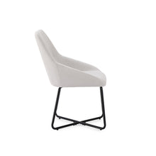Load image into Gallery viewer, Alena Dining Chair - Set of 2 - Beige + Black