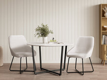 Load image into Gallery viewer, Alena Dining Chair - Set of 2 - Beige + Black
