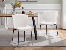Load image into Gallery viewer, Rayne Dining Chair - Set of 2 - Beige + Black
