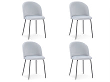 Load image into Gallery viewer, Zoya Dining Chair - Set of 4 - Cool Light Grey