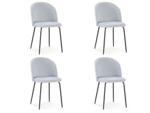 Load image into Gallery viewer, Zoya Dining Chair - Set of 4 - Cool Light Grey
