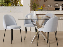 Load image into Gallery viewer, Zoya Dining Chair - Set of 4 - Cool Light Grey
