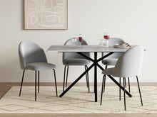 Load image into Gallery viewer, Zoya Dining Chair - Set of 4 - Grey + Black
