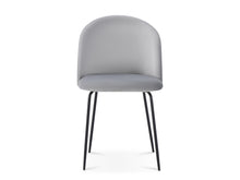 Load image into Gallery viewer, Zoya Dining Chair - Set of 4 - Grey + Black
