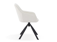 Load image into Gallery viewer, Ramona Swivel Dining Chair - Set of 2 - White + Black
