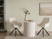 Load image into Gallery viewer, Ramona Swivel Dining Chair - Set of 2 - White + Black
