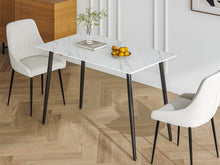 Load image into Gallery viewer, James Rectangular Ceramic Dining Table 120 x 80cm
