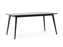 Load image into Gallery viewer, Shiloh Rectangular Dining Table 160 x 90cm - Shiloh Rectangular Dining Table 160 x 90cm - Grey + Black