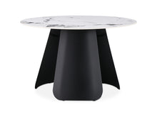 Load image into Gallery viewer, Clyde Round Modern Ceramic Dining Table 120cm x 75cm
