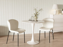 Load image into Gallery viewer, Alex Round Dining Table 80 x 75cm - White