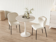 Load image into Gallery viewer, Alex Round Dining Table 80 x 75cm - White
