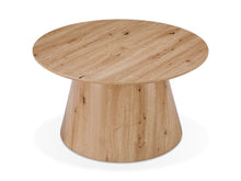 Load image into Gallery viewer, Jordan Round Coffee Table 80cm - Oak