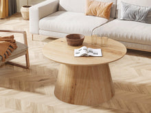 Load image into Gallery viewer, Jordan Round Coffee Table 80cm - Oak