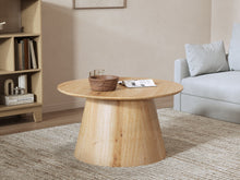 Load image into Gallery viewer, Jordan Round Coffee Table 80cm - Oak