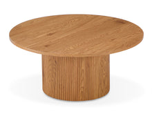 Load image into Gallery viewer, Peyton Round Coffee Table 80cm - Oak
