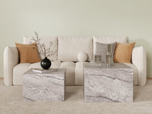 Load image into Gallery viewer, Aubrey Square Side Table - Set of 2 - Grey
