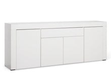 Load image into Gallery viewer, Guier High Gloss Sideboard Buffet Table - White