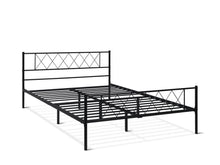 Load image into Gallery viewer, Picton Queen Metal Bed Frame - Black
