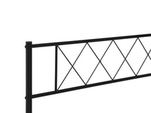 Load image into Gallery viewer, Picton Queen Metal Bed Frame - Black
