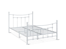 Load image into Gallery viewer, Gingera Double Metal Bed Frame - White
