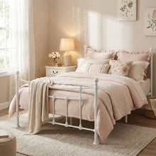Load image into Gallery viewer, Gingera Double Metal Bed Frame - White
