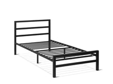 Load image into Gallery viewer, Dowe Single Metal Bed Frame - Black
